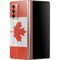 Canada Flag Distressed Galaxy Z Fold2 5G Skin